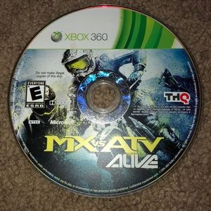 MX vs ATV ALIVE game for Xbox 360